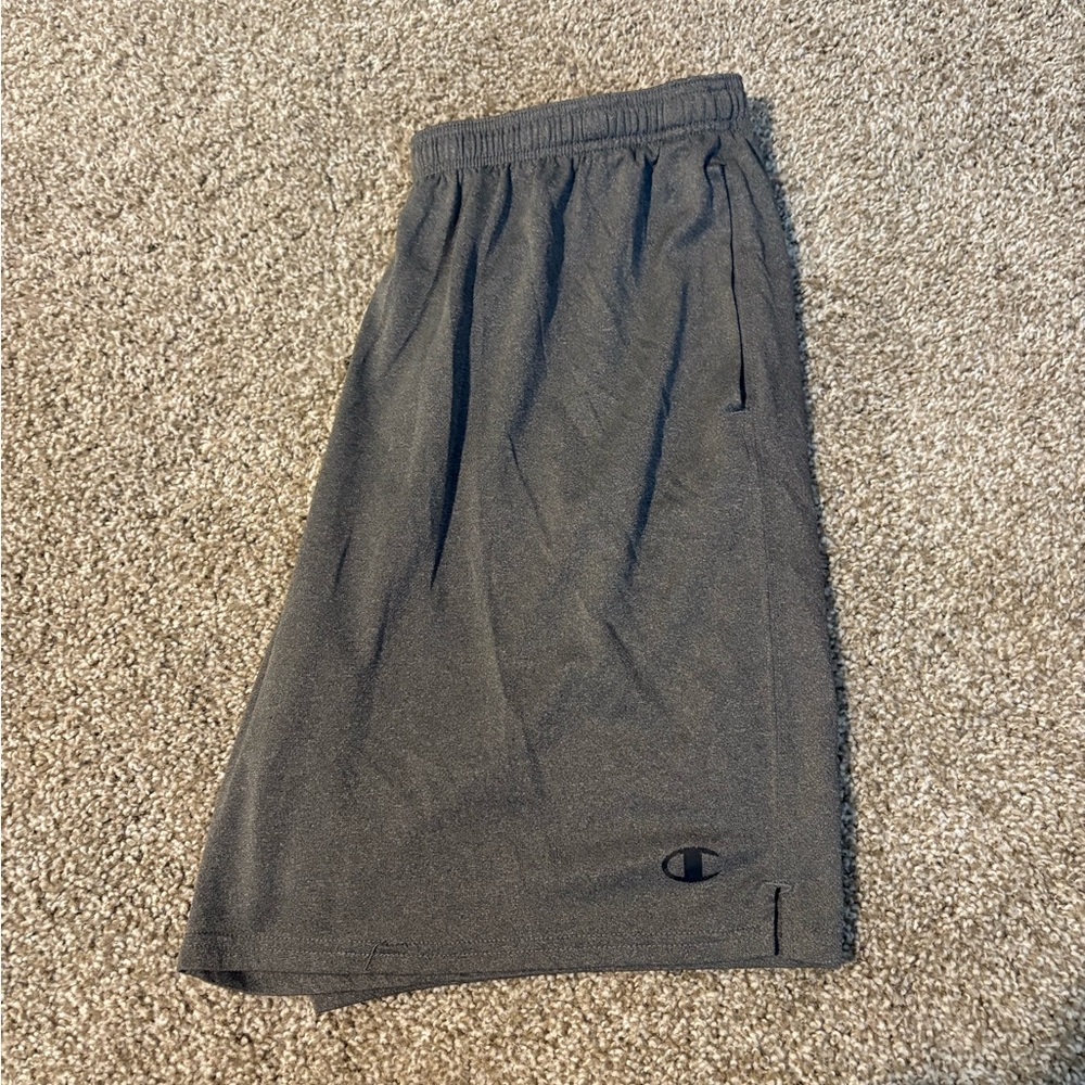 Men's Champion Heather Gray Athletic Shorts 2XL